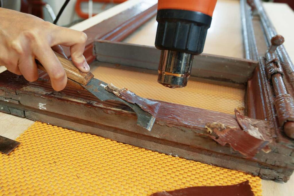 Holz und Metall lackieren ohne Abschleifen Ist das möglich?