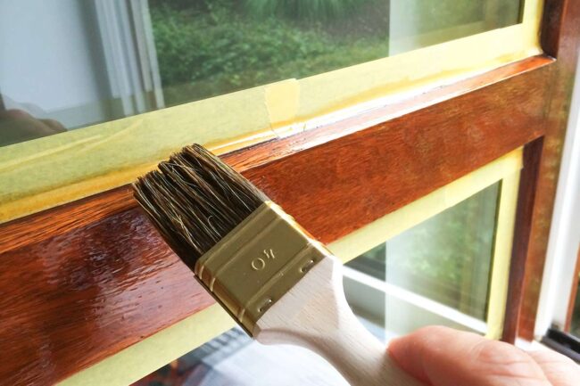 Holzfenster lackieren oder lasieren